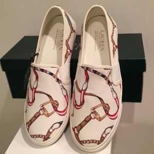 Ralph Lauren slip on shoes